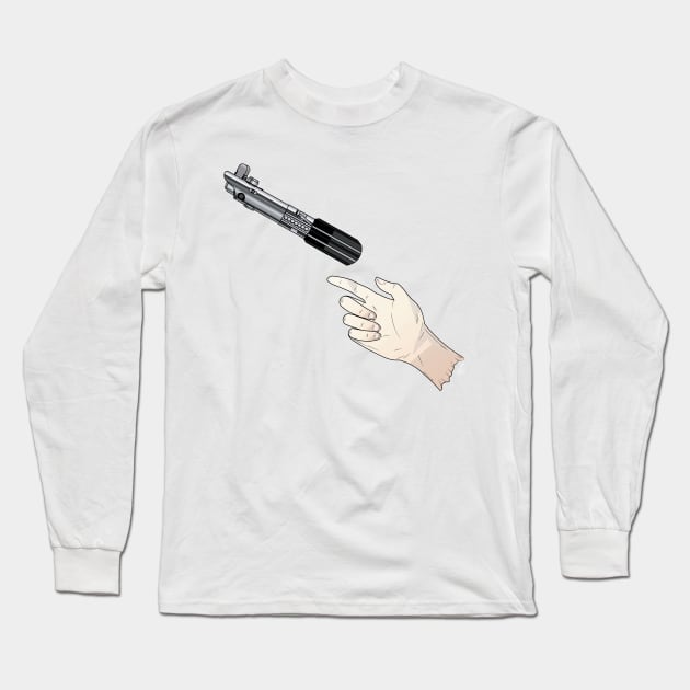 Luke's Severed Hand Long Sleeve T-Shirt by mikineal97